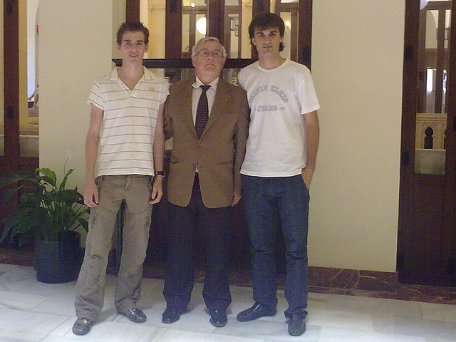 Teun Van Hout, José  Antonio Cobacho y  Joaquín Lara