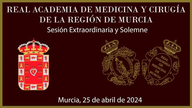 El alcalde de Murcia tomará posesión como Académico de Honor de la Real Academia de Medicina y Cirugía de la Región de Murcia