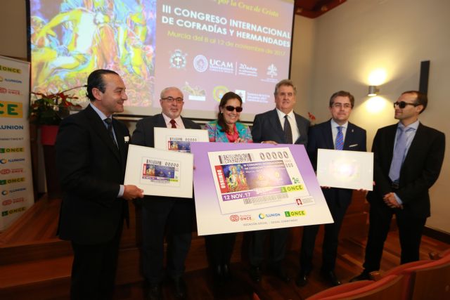 El 12 de noviembre, el sorteo de la ONCE estará dedicado al Congreso Internacional de Cofradías