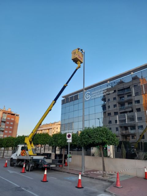 Las calles de Santiago y Zaraiche contarán con más seguridad con el nuevo alumbrado público