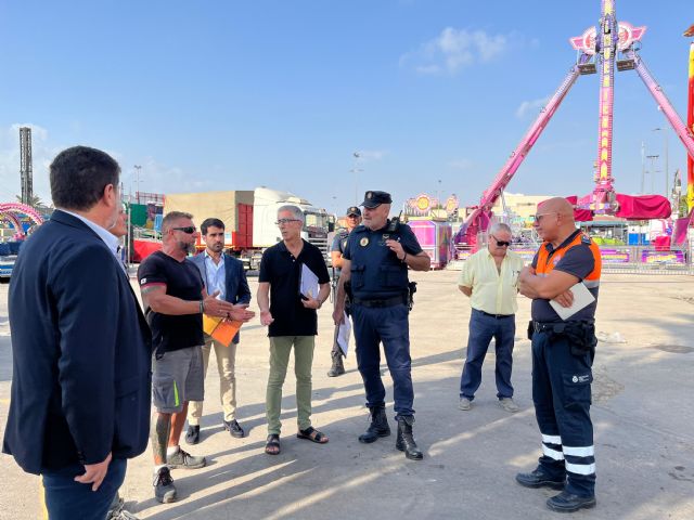 Máxima seguridad y control en el recinto ferial de la FICA durante la Feria de Murcia