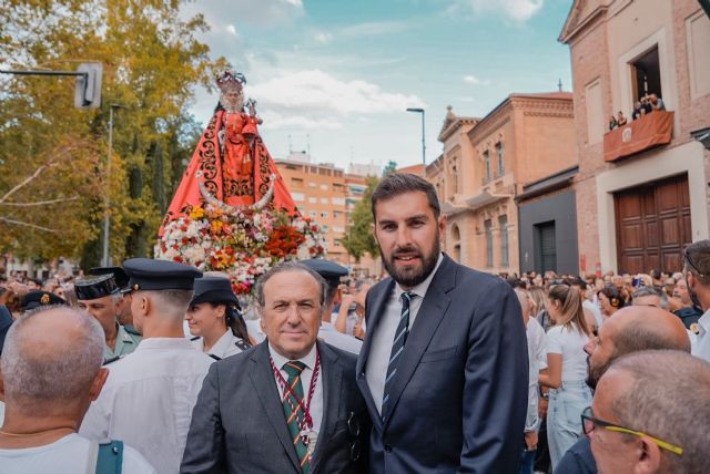 Antelo recibe a la Fuensanta: “Defendemos lo nuestro por amor a nuestra cultura, no por odio a lo de fuera”