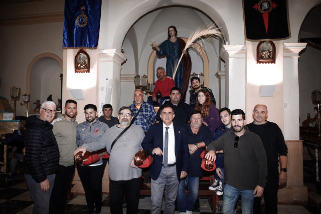 El alcalde José Antonio Serrano celebra el Jueves Santo en las pedanías de Murcia