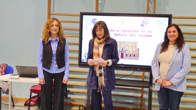 El Ayuntamiento de Murcia premia al CEIP Nuestra Señora del Carmen en el concurso ´Educando para la Igualdad´