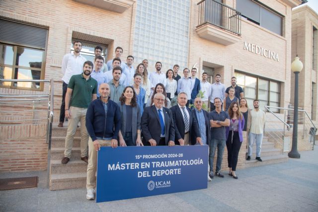 Comienza la decimoquinta promoción del Máster en Traumatología del Deporte de la UCAM