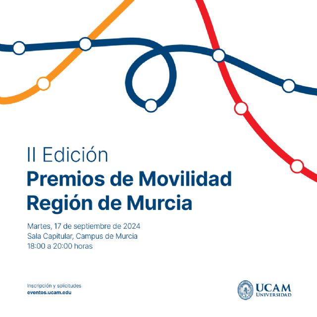 La UCAM convoca los II Premios de Movilidad de la Región de Murcia