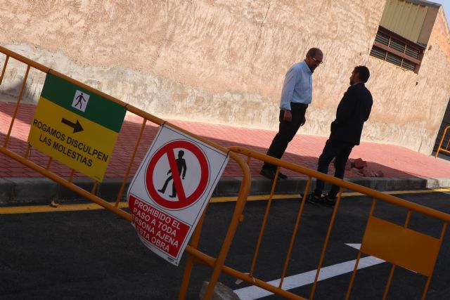 San Ginés ya dispone de una nueva calle entre su travesía y la calle de la Gloria