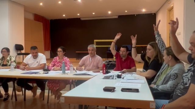 Algezares y Cañadas de San Pedro aprueban la moción contra la subida de impuestos del PP en Murcia