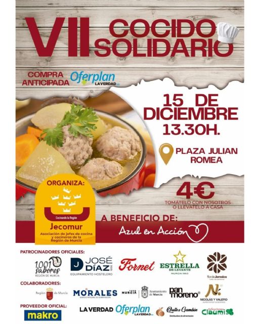 El Cocido Solidario ofrecerá más de 1.200 raciones este domingo en la Plaza Romea