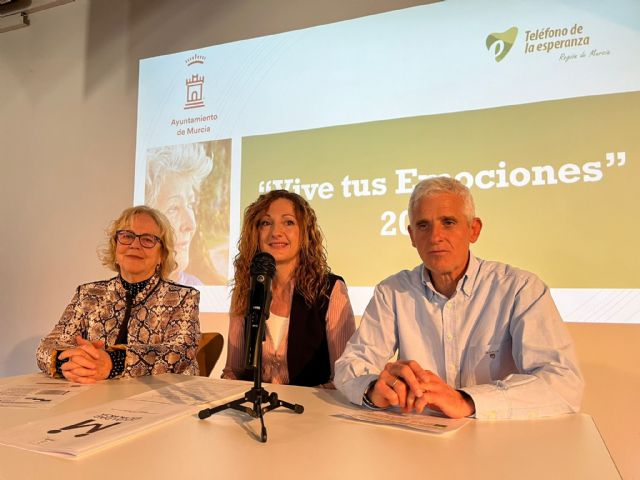 El proyecto municipal ´Vive tus emociones´ promueve la salud emocional entre los mayores de Murcia