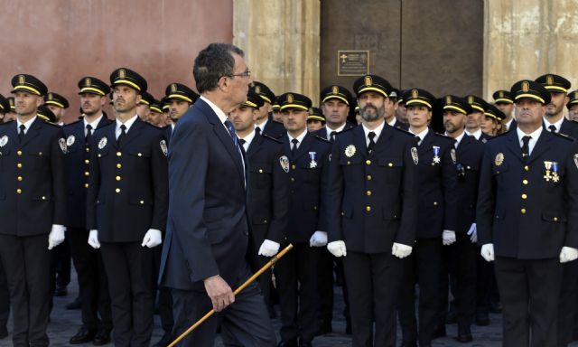 Homenaje y reconocimiento a los agentes de Policía Local con motivo de la festividad de San Patricio