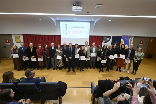 La UMU entrega sus premios de Transferencia del Conocimiento 2024