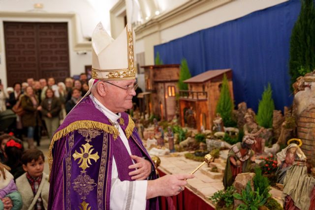 El obispo José Manuel Lorca pronuncia el Pregón de Navidad en la UCAM