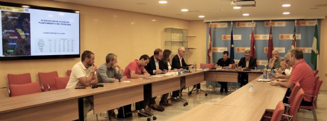 El presidente de la CHS se reúne con el Ayuntamiento de Murcia