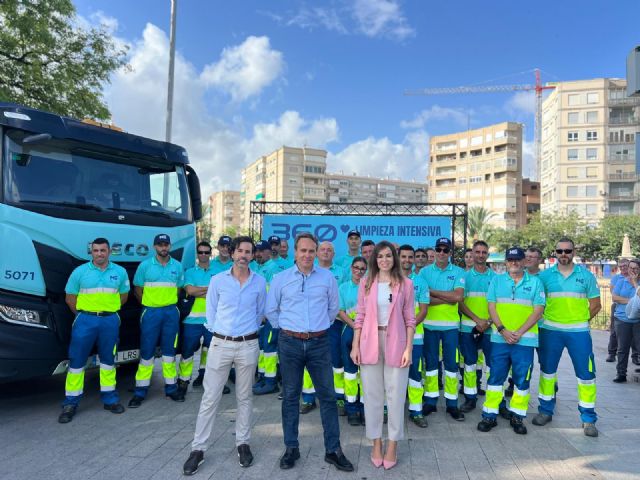 El Ayuntamiento de Murcia a través del Plan Murcia 360 refuerza la limpieza con una acción extraordinaria de retirada de enseres y voluminosos en la vía pública