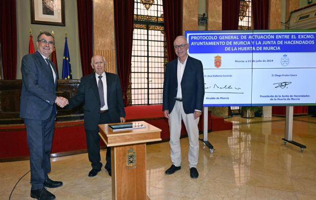 El Ayuntamiento impulsa la recuperación y puesta en valor de la red de acequias y el patrimonio hidráulico de la Huerta de Murcia
