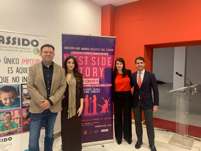 El Teatro Circo de Murcia acoge el concierto benéfico 'West Side Story' a favor de ASSIDO en el Teatro Circo de Murcia